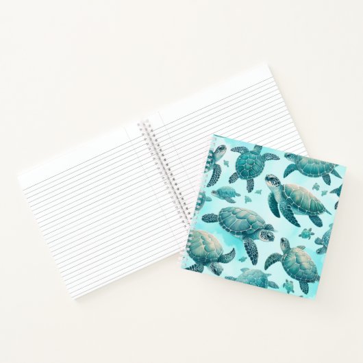 Zee Turtle Friends Notitieboek (Binnen)