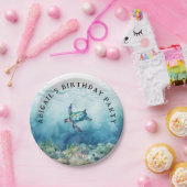 Zee Turtle Gepersonaliseerd Verjaardagsfeest Papieren Bordje (Feest)