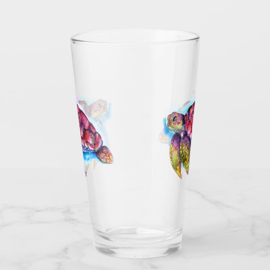 Zee Turtle Glas (Rechts)
