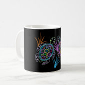 Zee Turtle Glow Koffiemok (Voorkant links)