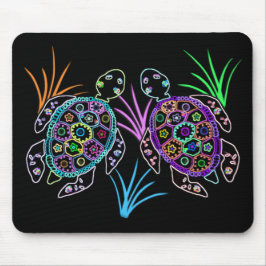 Zee Turtle Glow Muismat