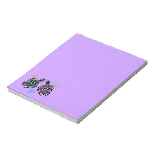 Zee Turtle Glow Notitieblok (Linkerzijde)