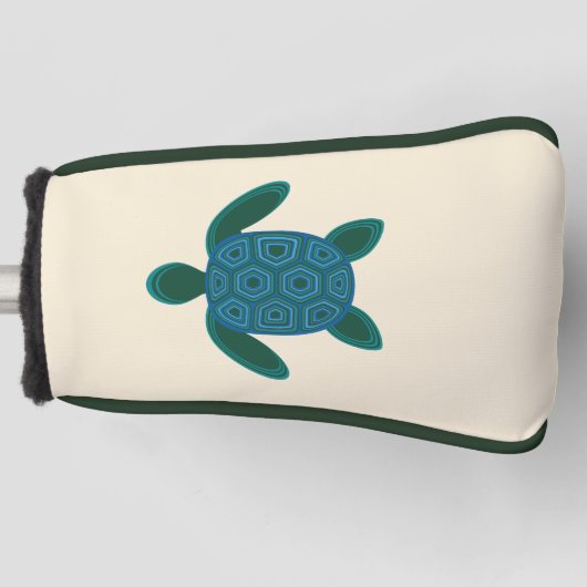 Zee Turtle Golfheadcover (Voorkant)