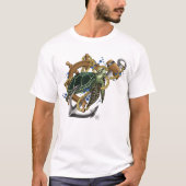 Zee Turtle Green Blue T-shirt (Voorkant)
