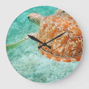 Zee Turtle Grote Klok