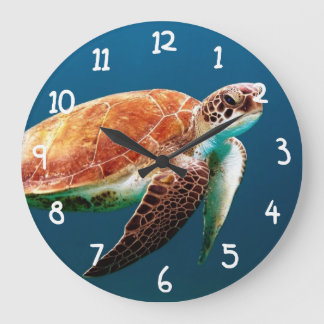 Zee Turtle Grote Klok