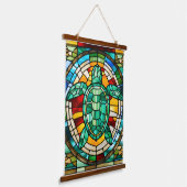Zee Turtle Hangend Wandkleed (Gebogen)