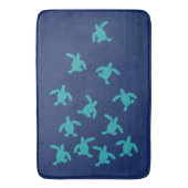 Zee Turtle Hatchlings Bath Mat (Voorkant Verticaal)