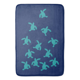 Zee Turtle Hatchlings Bath Mat