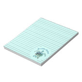 Zee Turtle - Het leven is beter op het strand Notitieblok (Linkerzijde)