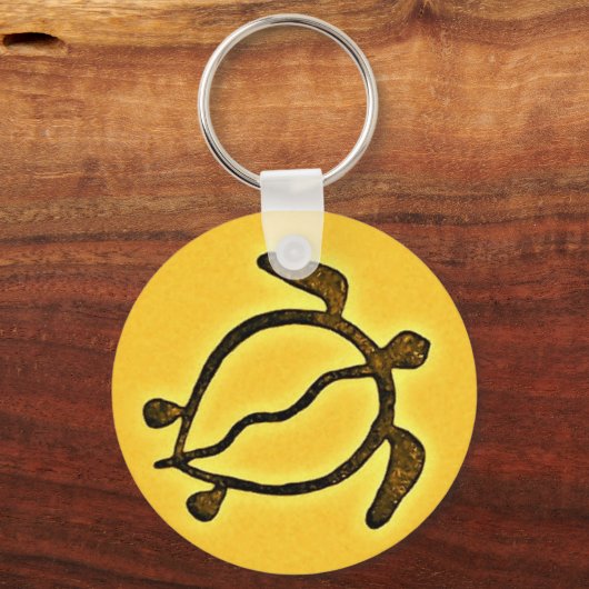 Zee Turtle Honu Sleutelhanger (Voorkant)