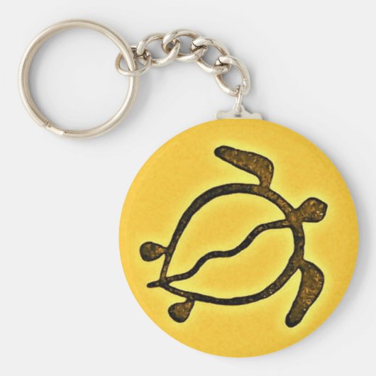 Zee Turtle Honu Sleutelhanger (Voorkant)