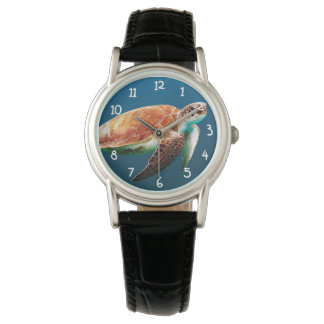 Zee Turtle Horloge