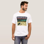 ZEE TURTLE - HUND ISLAND - ZUID CAROLINA US T-SHIRT (Voorkant volledig)