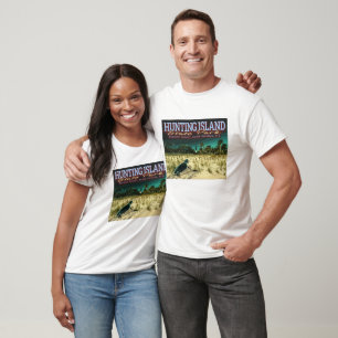 ZEE TURTLE - HUND ISLAND - ZUID CAROLINA US T-SHIRT