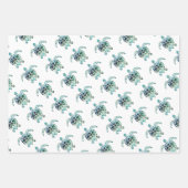 Zee Turtle Inpakpapier Vel (Voorkant)