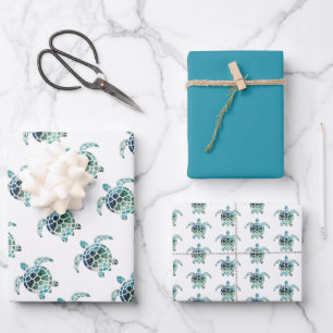 Zee Turtle Inpakpapier Vel