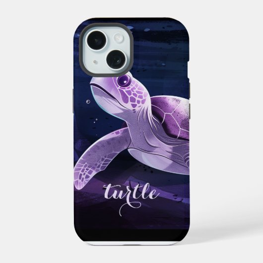 Zee Turtle iPhone 15 Case (Achterkant)