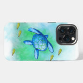 Zee Turtle iPhone Hoesje (Achterkant horizontaal)