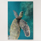 Zee Turtle Jigzaag Puzzle Legpuzzel (Verticaal)