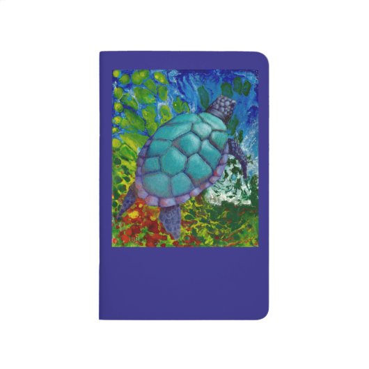 Zee Turtle Journal/Sketchbook Journal (Voorkant)