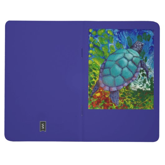 Zee Turtle Journal/Sketchbook Journal (Buitenkant)