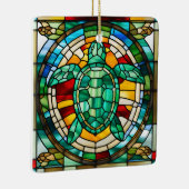 Zee Turtle Keramisch Ornament (Rechts)