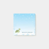 Zee Turtle Kind Cute Ocean Animal Post-it® Notes (Voorkant)