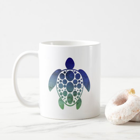 Zee Turtle Koffiemok (Met donut)