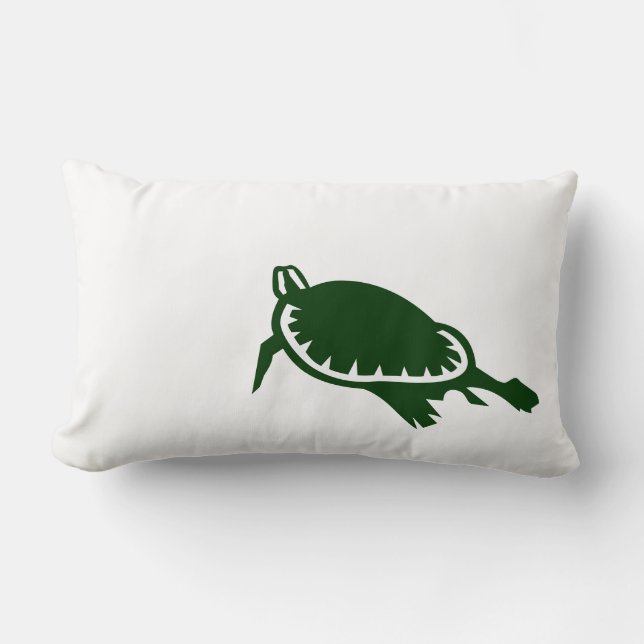 Zee Turtle Kussen (Voorkant)