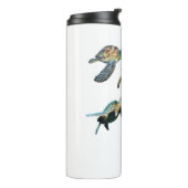 Zee Turtle Leak Proof Thermal Tumbler Thermosbeker (Gedraaid links)
