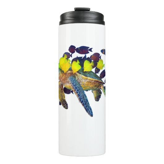 Zee Turtle Leak Proof Thermal Tumbler Thermosbeker (Voorkant)