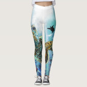 Zee Turtle Leggings (Voorkant)