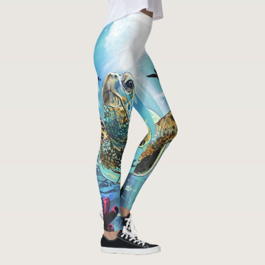 Zee Turtle Leggings (Rechts)
