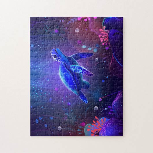 Zee Turtle Legpuzzel (Verticaal)