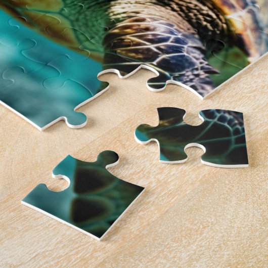 Zee Turtle Legpuzzel (Zijkant)