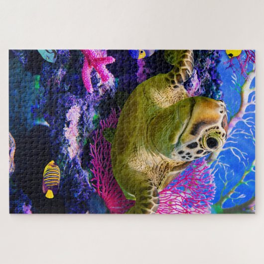 Zee Turtle Legpuzzel (Horizontaal)