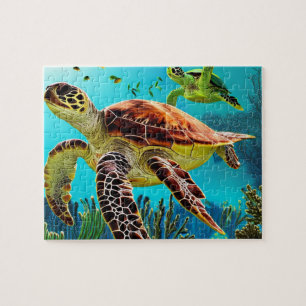 Zee Turtle Legpuzzel