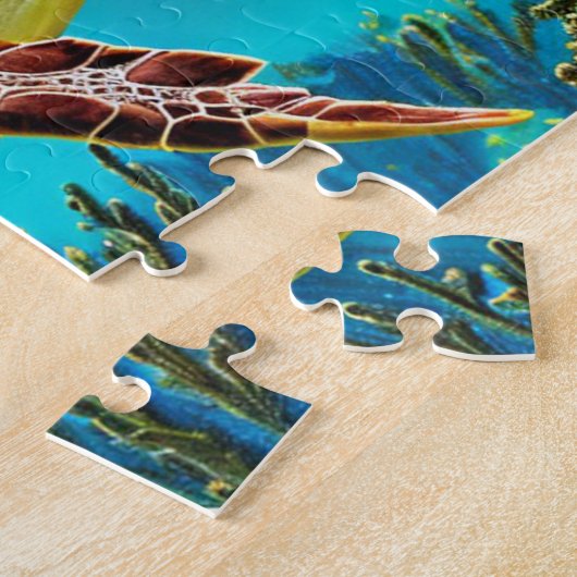 Zee Turtle Legpuzzel (Zijkant)