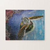 Zee Turtle Legpuzzel (Horizontaal)