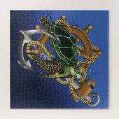Zee Turtle Legpuzzel (Horizontaal)
