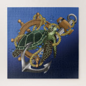 Zee Turtle Legpuzzel (Verticaal)