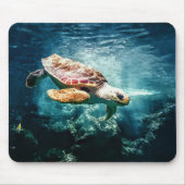 Zee Turtle Loggerhead Muismat (Voorkant)