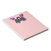 Zee Turtle Love Song Notitieblok (Schuin)