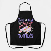 Zee Turtle Lover Schort (Voorkant)