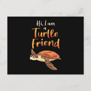 Zee Turtle Lover Turtles Animal Sealife Gift Idee Briefkaart