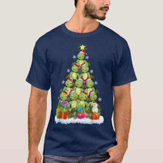 Zee Turtle Lover Xmas licht Funny Zee Turtle Chri T-shirt