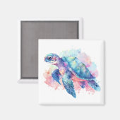 Zee Turtle Magneet (Voorkant / Achterkant)