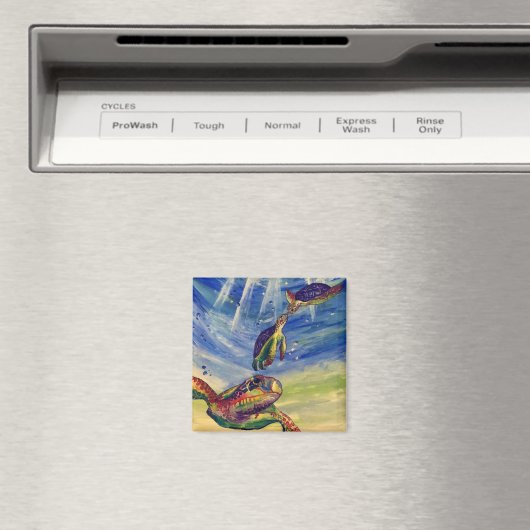 Zee Turtle Magneet (Insitu (Vaatwasser))