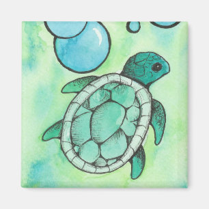 Zee Turtle Magneet